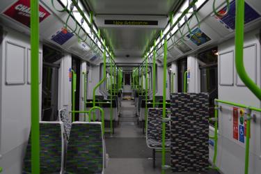 Interior carriage view