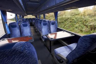 D + E Coaches Interior