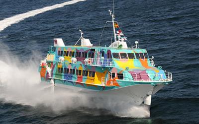 High-Speed Jet Ferry Seven Islands Tomo