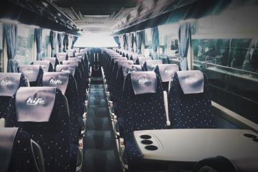 Bus interior