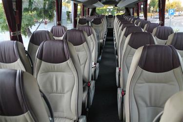 Bus interior