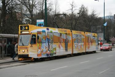 Tram Exterior
