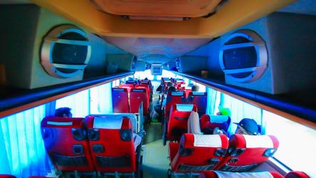 Seatran VIP Bus Interior