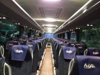 Bus interior